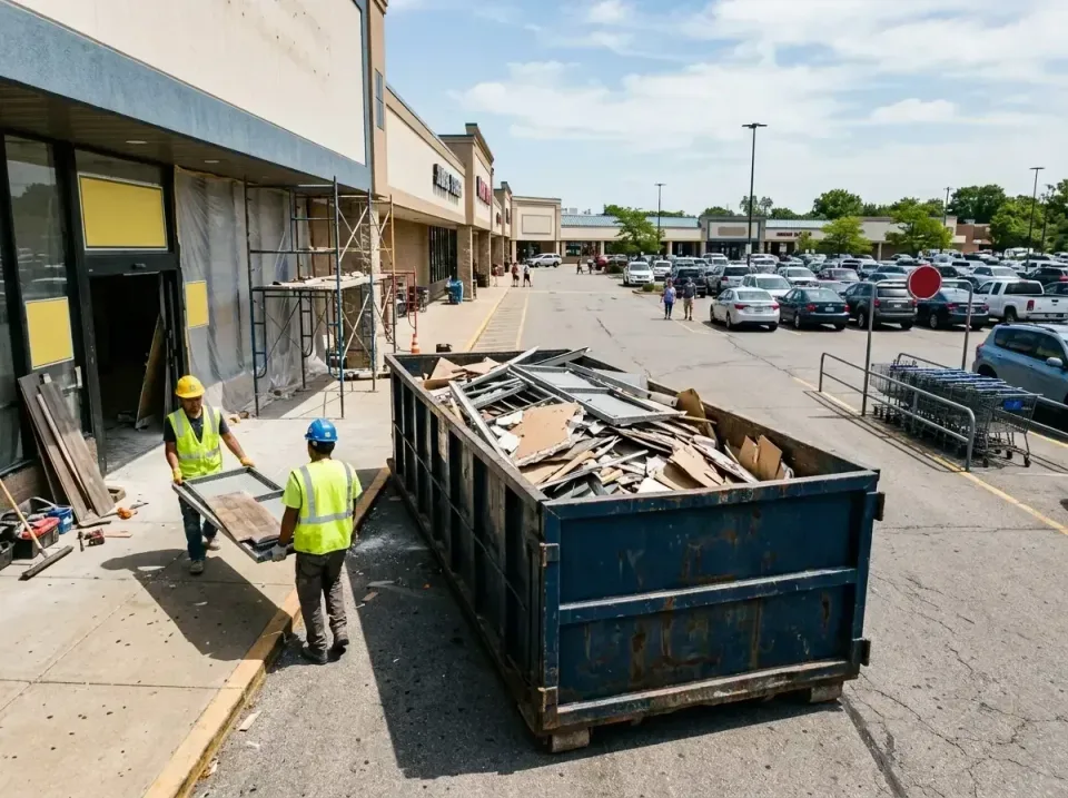 retail-store-renovation-debris-003 — frequently asked questions, Roll-off Dumpster Rentals in Swift Trail Junction, AZ
